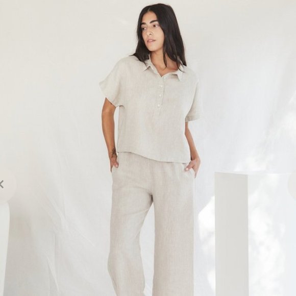 Sugar Candy Mountain Dusk Top | Flax XS/S - Picture 1 of 5
